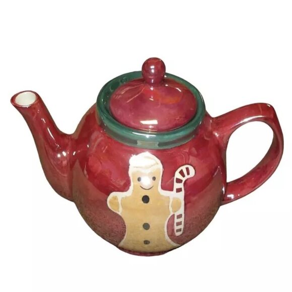 Christmas Teapot (Gingerbread&Tree)